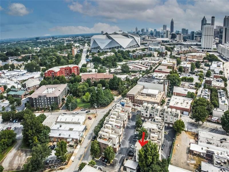 Trendy Castleberry Hill Condo- Walk To Mercedes Benz/ All Downtown Attractions Atlanta Esterno foto